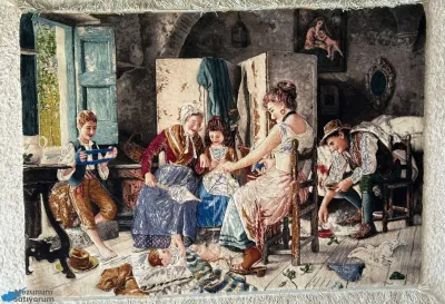 İran El Dokuması Halı 100*70cm