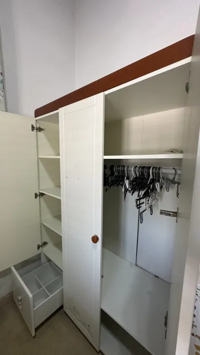 3 Kapaklı Çocuk Gardırop Dolabı