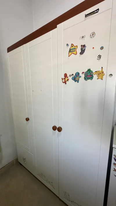 3 Kapaklı Çocuk Gardırop Dolabı