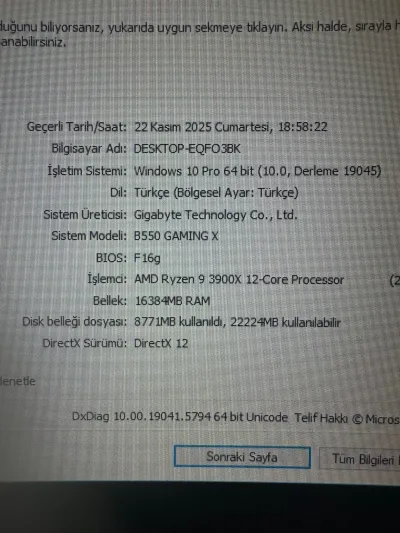 Yüksek Güçte Oyuncu Bilgisayari