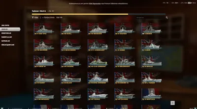 World Of Warships Satılık Oyun Sonu Hesabı