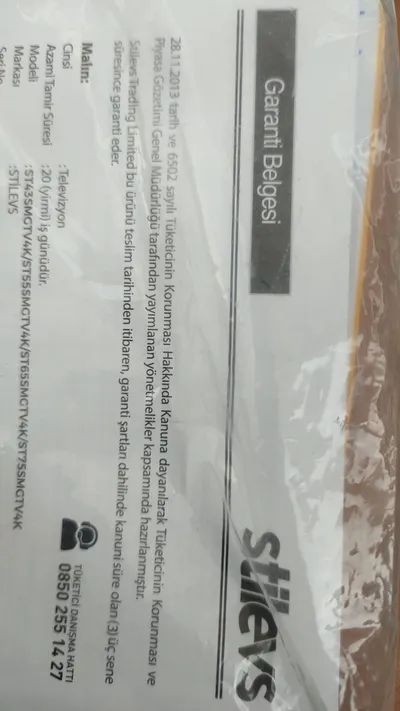 Stilevs Qled Tv 55inç