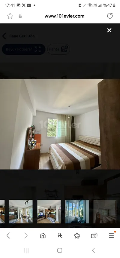 2+1 Eşyalı Kiralık Daire